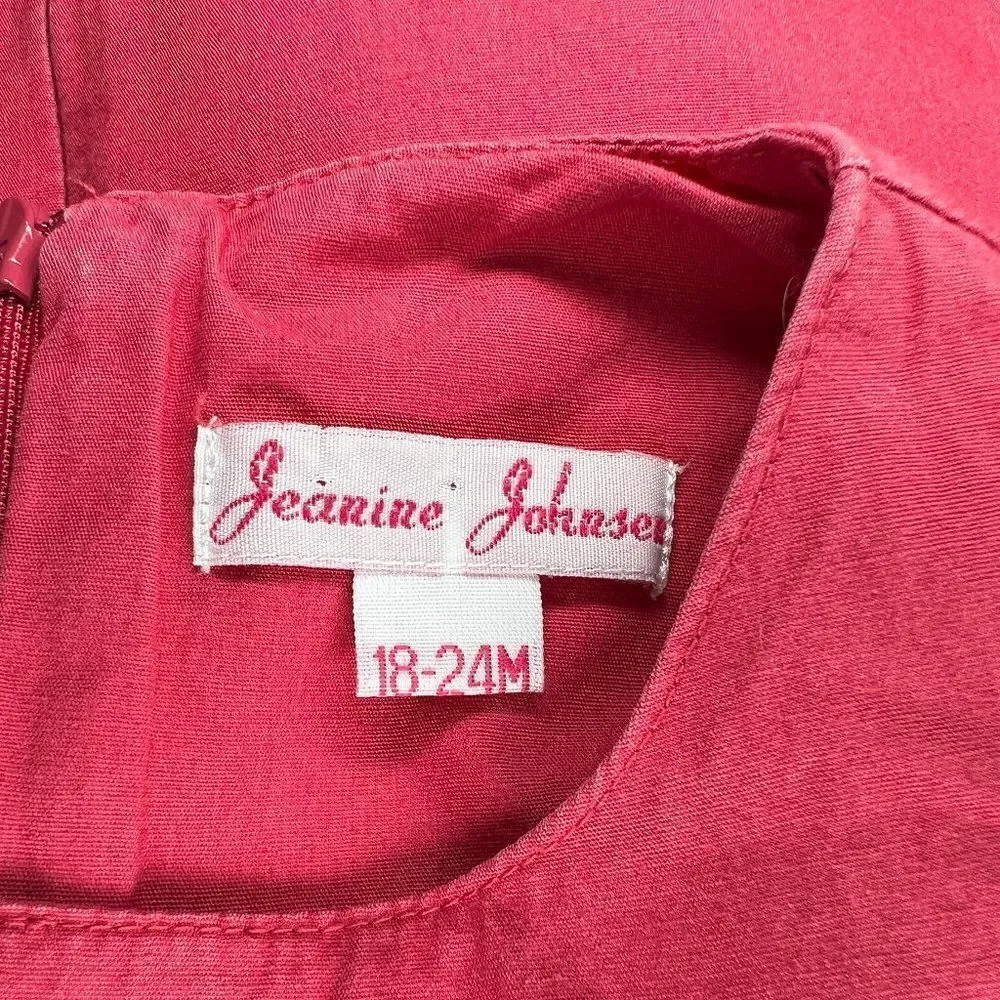 Jeanine Johnsen Girl's Whale‎ Embroidered Dress